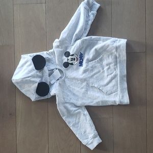 3/$18 - Mickey Hooded Sweatshirt 18M